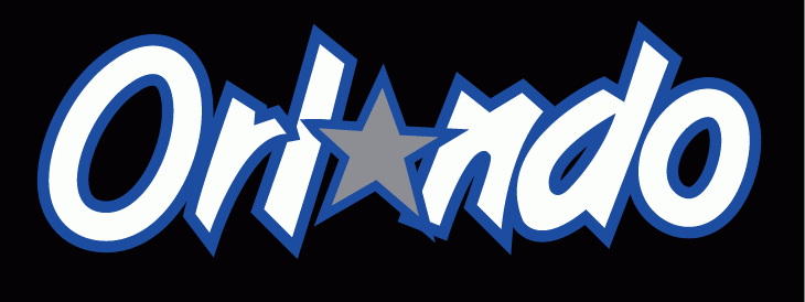 Orlando Magic 1989-2000 Wordmark Logo fabric transfer